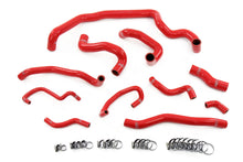 Load image into Gallery viewer, HPS Performance 57-1995-RED 3-ply reinforced silicone hoses for radiator