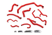 Load image into Gallery viewer, HPS Performance 57-1998-RED 3-ply reinforced silicone hoses for radiator