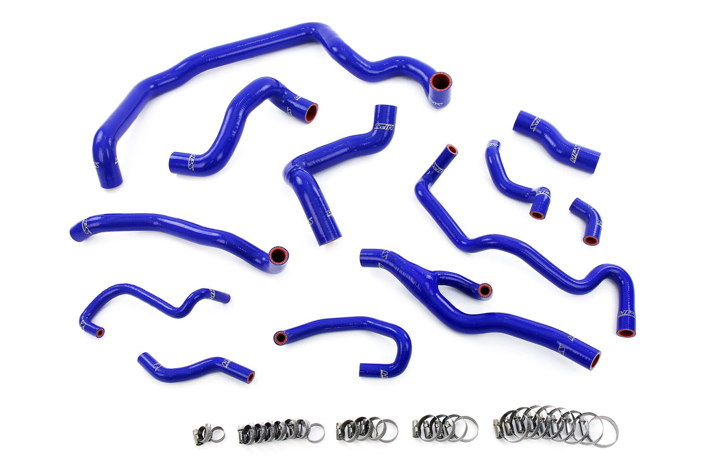 HPS Performance 57-2000-BLUE 3-ply reinforced silicone hoses for radiator