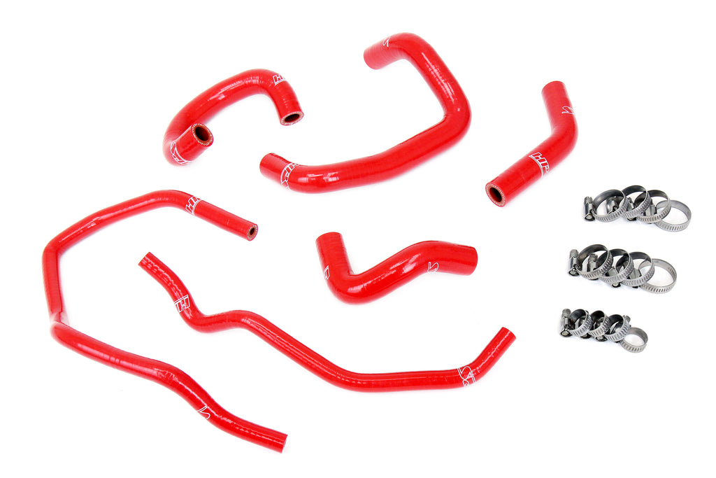 HPS Performance 57-2014-RED 3-ply reinforced silicone replaces rubber heater and throttle body coolant hoses