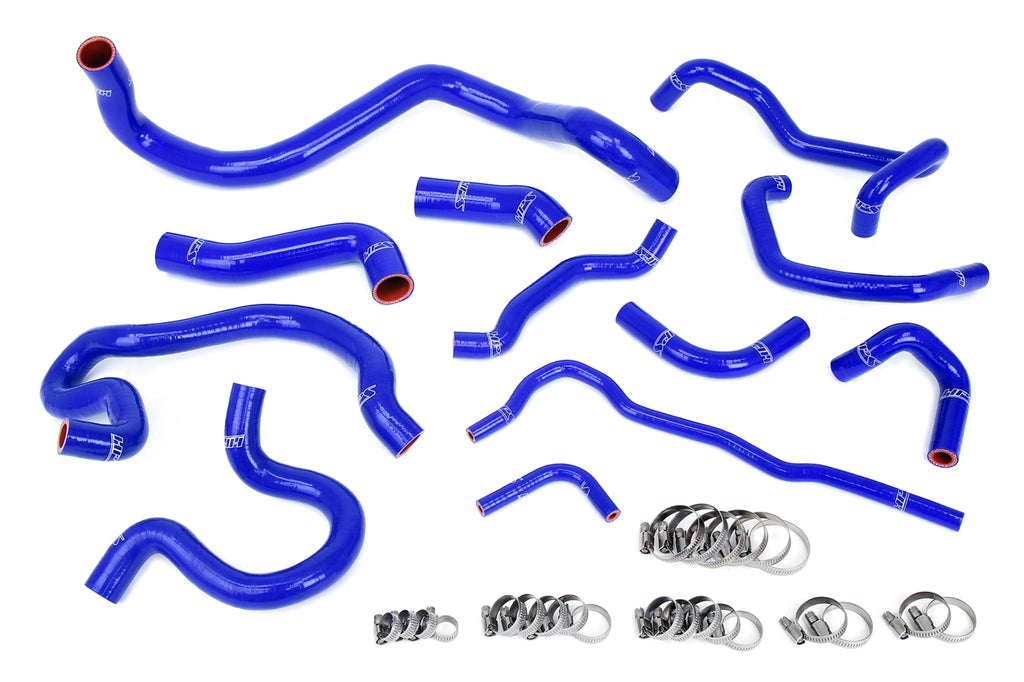 HPS Performance 57-2098-BLUE 3-ply reinforced silicone radiator