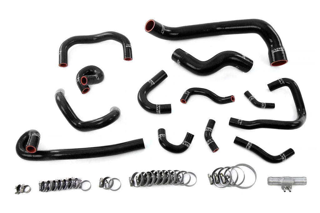 HPS Performance 57-2135-BLK 3-ply reinforced silicone radiator