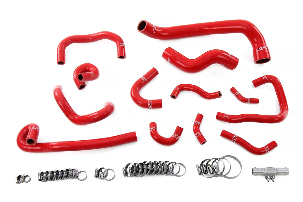 HPS Performance 57-2135-RED 3-ply reinforced silicone radiator