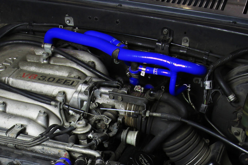 HPS Performance 57-2190-BLUE 3-ply reinforced silicone