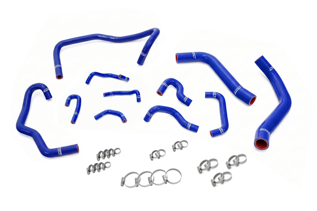 HPS Performance 57-2281-BLUE High Temp 3-ply Reinforced Silicone Radiator