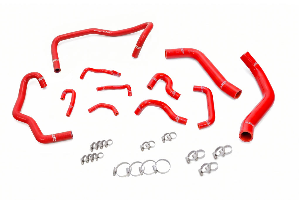 HPS Performance 57-2281-RED High Temp 3-ply Reinforced Silicone Radiator