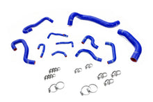 Load image into Gallery viewer, HPS Performance 57-2282-BLUE High Temp 3-ply Reinforced Silicone Radiator