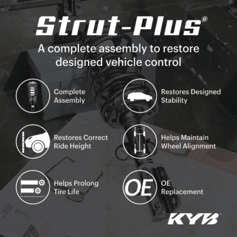 KYB 20-23 Dodge Challenger RWD 3.6L / 5.7L (Exc. Sport & Elec. Susp.) Strut-Plus Assembly - Front