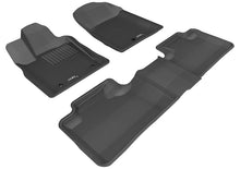 Load image into Gallery viewer, 3D MAXpider 2011-2013 Jeep Grand Cherokee Kagu 1st &amp; 2nd Row Floormats - Black