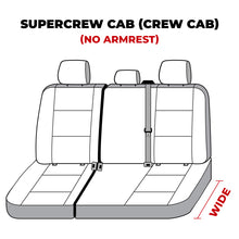 Load image into Gallery viewer, Covercraft 19-24 Ford F-250 Waterproof Polyester SeatSaver Custom Second Row Seat Covers - Taupe