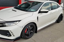 Load image into Gallery viewer, Rally Armor 17-21 Honda Civic Type R Black UR Mud Flap w/ White Logo
