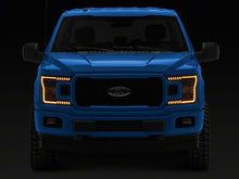 Load image into Gallery viewer, Raxiom 18-20 Ford F-150 LED Halo Surround Headlights with Amber DRL- Black Housing- Clear Lens