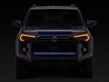 Load image into Gallery viewer, Raxiom 14-24 Toyota 4Runner CXR Series LED Headlights with Amber DRL- Black Housing- Clear Lens
