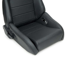 Load image into Gallery viewer, NRG Omega Reclinable Racing Seat (Pair) Black with Black Carbon Vinyl Back