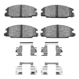 DFC 86-06 Chevrolet LUV Pickup (Mexico) Front 5000 Advanced Ceramic Brake Pads and Hardware Kit