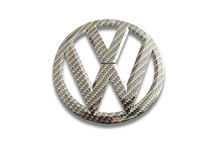 Load image into Gallery viewer, VW Golf 7 - Base, GTI, R - Carbon Fiber Look Emblem Set (2012-2017)
