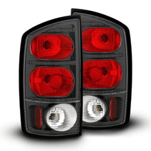 Load image into Gallery viewer, Raxiom 02-05 Dodge RAM 1500 Axial Series Tail Lights- Carbon Fiber Housing- Red/Clear Lens