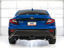 Load image into Gallery viewer, AWE Tuning 22-25 Subaru VB WRX Track Edition Axleback Exhaust - Chrome Silver Tips