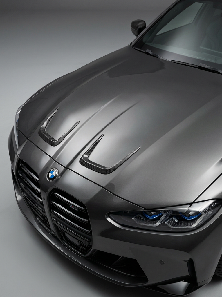 BMW 3/4 Series G80/G81/G82/G83 Carbon Fiber Hood Vents (2021+)