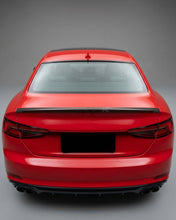Load image into Gallery viewer, 2017–2022 Audi A5 S-Line / S5 / RS5 B9 Coupe RS5-H Style Ducktail Rear Trunk Spoiler – Carbon Fiber