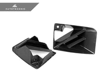 Load image into Gallery viewer, AutoTecknic Dry Carbon Corsa Front Bumper Lower Vent Set - G87 M2