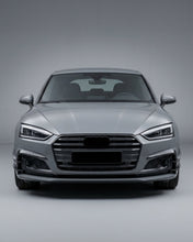 Load image into Gallery viewer, 2017–2019 Audi A5 S-Line / S5 B9 Front Bumper Canard Fins – Carbon Fiber