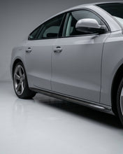 Load image into Gallery viewer, 2010–2011 Audi A5 8T Sportback Side Skirt Extensions – Carbon Fiber