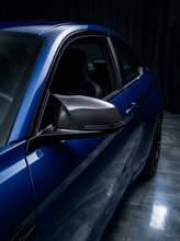Load image into Gallery viewer, BMW  1 &amp; 2 Series F20 F21 F22 F32 F87 M135i M140i M Style Carbon Fiber Side Mirror Covers (2012 - 2019)