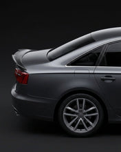 Load image into Gallery viewer, 2012–2018 Audi A6 / S6 C7 4G Sedan Ducktail Style Rear Trunk Spoiler – Carbon Fiber