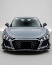 Load image into Gallery viewer, 2019–2023 Audi R8 V10 Coupe Front Bumper Lip Splitter – Prepreg Dry Carbon Fiber