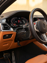 Load image into Gallery viewer, BMW 3/4 Series G80/G81/G82/G83 Carbon Fiber Steering Column Cover (2021+)