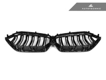 Load image into Gallery viewer, AutoTecknic Dual-Slats Gloss Black Front Grille - G06 X6 LCI