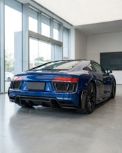 Load image into Gallery viewer, 2016–2019 Audi R8 V10 / V10 Plus Coupe 4S Gen 2 Rear Bumper Blades – Carbon Fiber