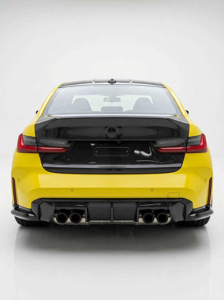 BMW 3 Series G80 M3 CSL Style Carbon Fiber Trunk (2019+)