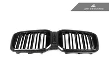 Load image into Gallery viewer, AutoTecknic Dry Carbon Fiber Dual-Slats Front Grille Set - G01 X3 LCI | G02 X4 LCI