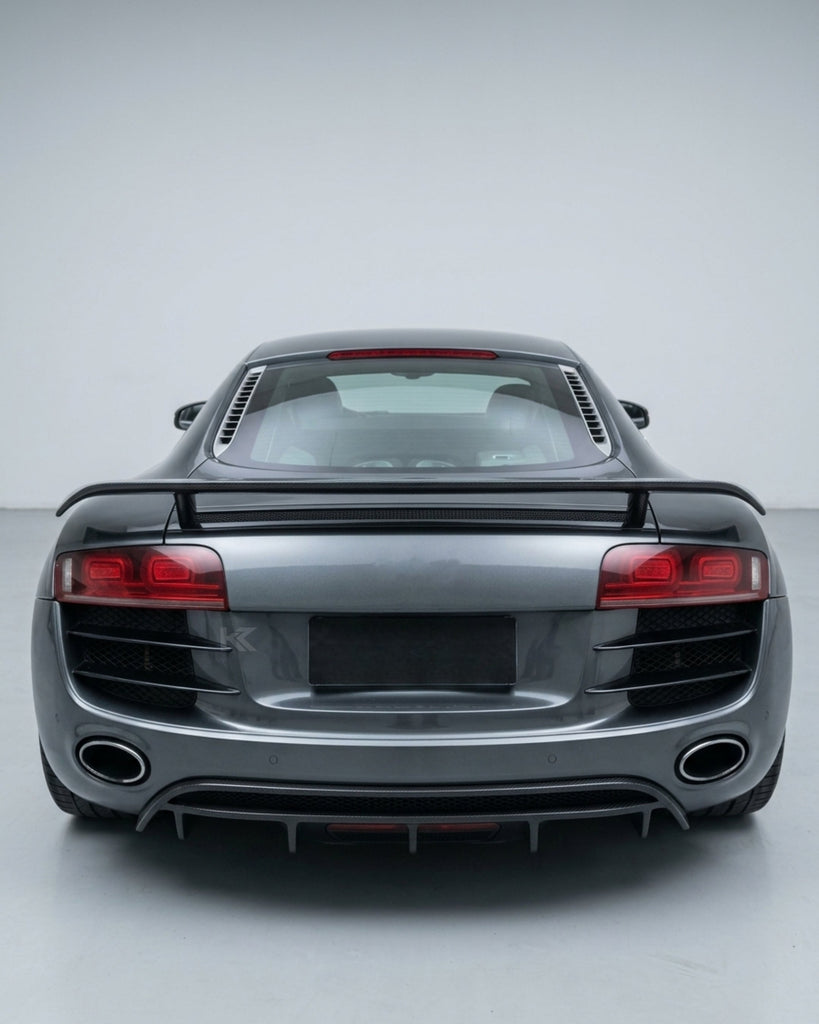2008–2015 Audi R8 V8 / V10 Coupe Type 42 GT Style Rear Wing Spoiler – Carbon Fiber