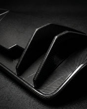 Load image into Gallery viewer, 2016–2018 Audi R8 V10 &amp; V10 Plus Coupe Custom Style Rear Bumper Lip Diffuser – Dry Carbon Fiber