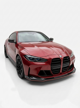 Load image into Gallery viewer, BMW 3 Series M3 M4 G80 G82 V Style Carbon Fiber Front Lip (2019 +)