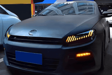 Load image into Gallery viewer, Volkswagen Scirocco 3rd Gen Modern Style Full LED Headlights (2008 - 2017)