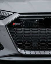 Load image into Gallery viewer, 2019–2021 Audi RS6 C8 Avant Front Grille Insert Trim Cover – Dry Carbon Fiber