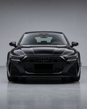 Load image into Gallery viewer, 2020–2021 Audi RS7 C8 Sportback ABT Style Front Bumper Canards – Dry Carbon Fiber