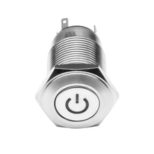 Load image into Gallery viewer, Oracle Pre-Wired Power Symbol On/Off Flush Mount LED Switch - Green SEE WARRANTY