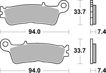 Load image into Gallery viewer, Brembo OE 23-23 Fantic XE 125cc Sinter Brake Pad - Front