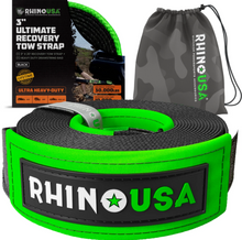 Load image into Gallery viewer, Rhino USA 2 X 20  Ultimate Recovery Tow Strap