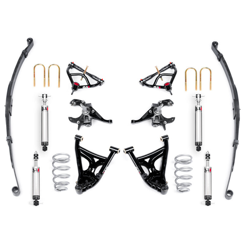 QA1 82-03 Chevy S10 2WD Drag Kit (2-4in/3in Drop) - Level 2