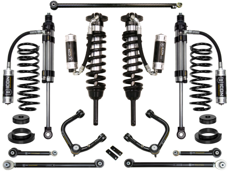 ICON 03-09 Lexus GX470 0-3.5in Stage 8 Suspension System - Tubular UCA