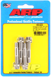 ARP 5/16-24 X 2.000 SS 12pt water pump pulley w/ .750in fan spacer stud kit