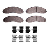 DFC 17-24 Ford F-450 Super Duty Front/Rear Ultimate Duty Performance Brake Pads and Hardware Kit