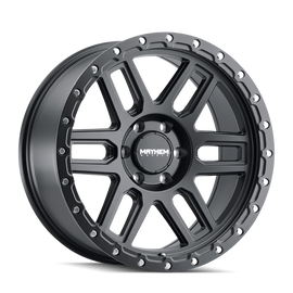 Mayhem 8304 Delta 17x9 / 6x139.7 BP / 0mm Offset / 106mm Hub Matte Black Wheel