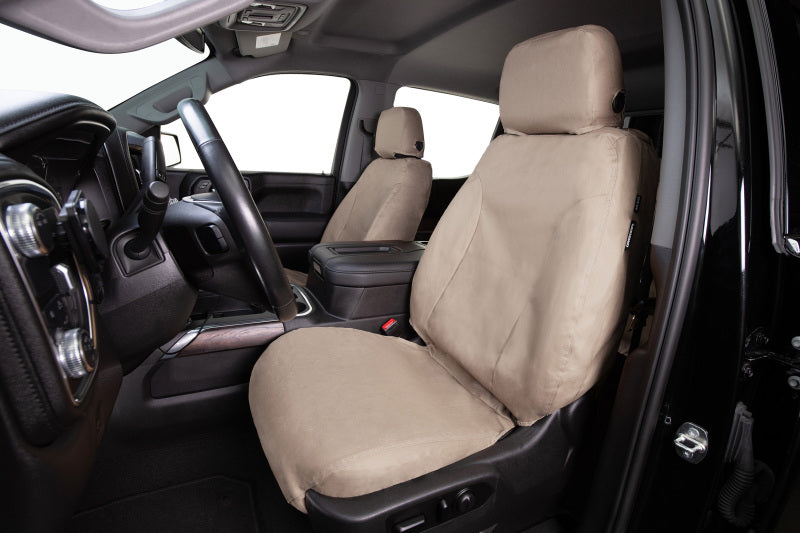Covercraft 26-Toyota RAV4 LE SeatSaver Custom Seat Cover - Polycotton Taupe